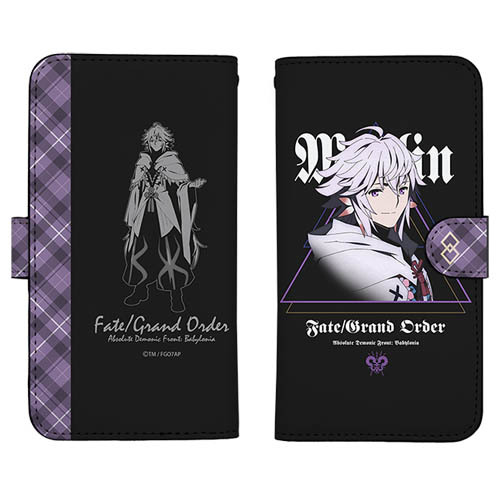 FGO Babylonia Merlin Book Type Smartphone Case