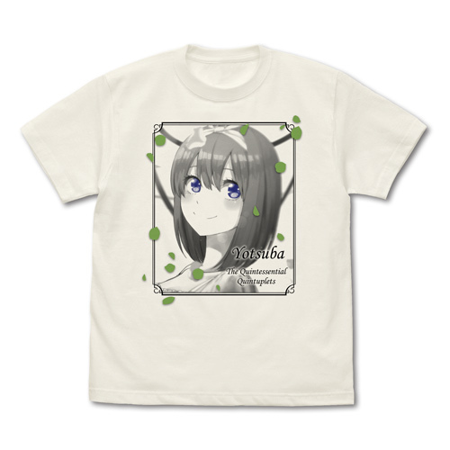 Yotsuba Nakano T-shirt Vanilla White