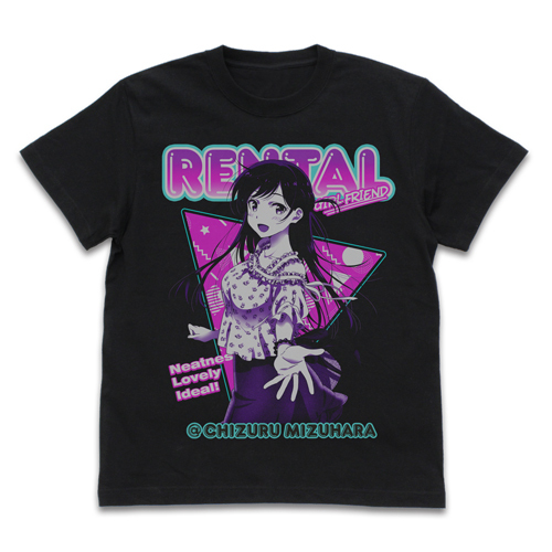 Rent-A-Girlfriend Chizuru T-shirt Black