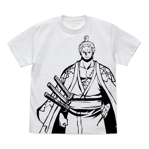 Zorojurou All Print T-shirt White