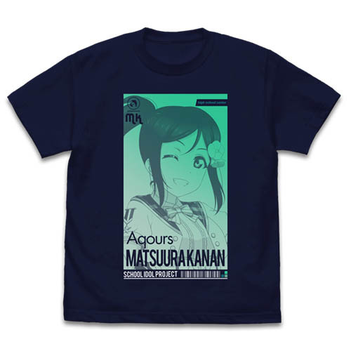 Matsuura Kanan T-shirt ALL STARS Ver. Navy