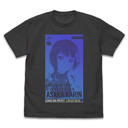 Asaka Karin T-shirt ALL STARS Ver. Sumi
