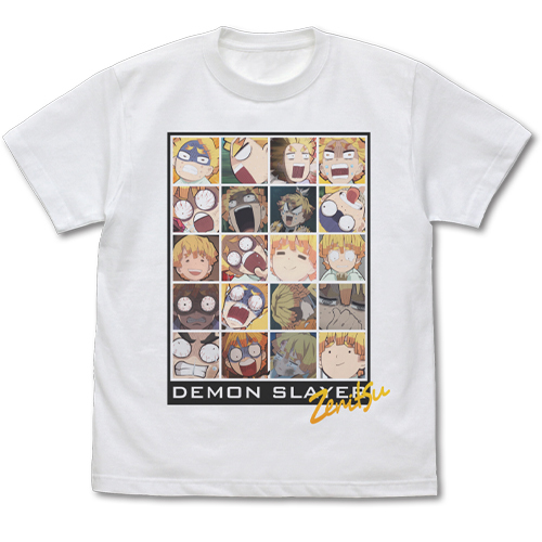 Agatsuma Zenitsu Full Color T-shirt White