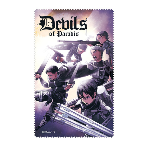 Attack on Titan Exhibition FINAL Devils of Paradis Cleaner Cloth