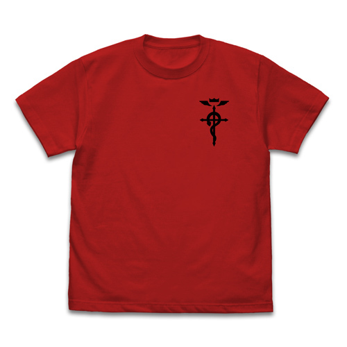 Flamel Cross T-shirt Red