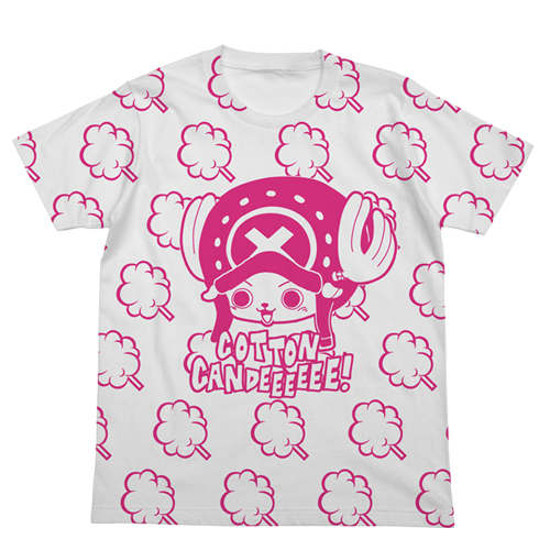 Chopper & Cotton Candy T-shirt White