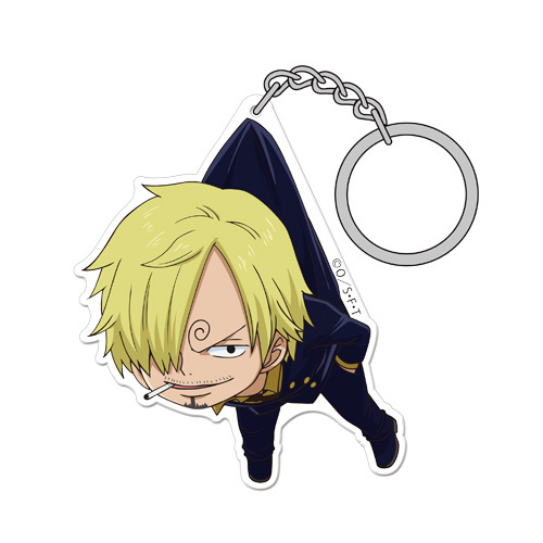 Pinch Acrylic Keychain Strap Sanji