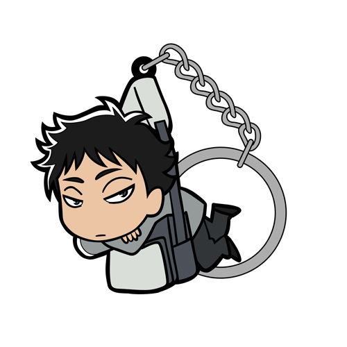 Pinch Keychain Akaashi Keiji Going to School Ver.