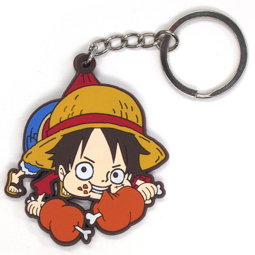 Pinched Key Chain Luffy