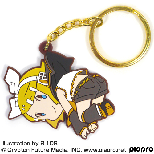 Pinched Key Chain Kagamine Rin