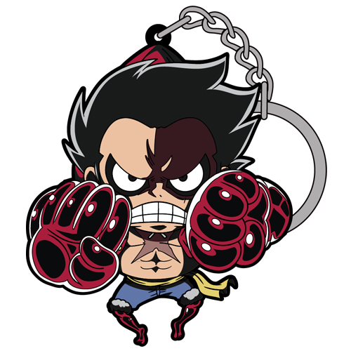 Pinched Key Chain Luffy Gear 4