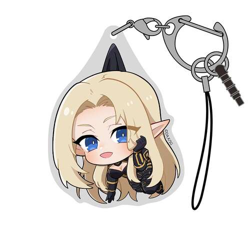 Pinched Acrylic Strap Alpha