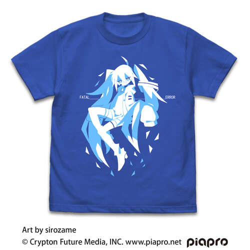 Hatsune Miku Sirozame Ver. T-Shirt Royal Blue