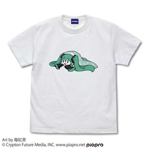 Hatsune Miku Ichigo Koucha Ver. T-shirt White