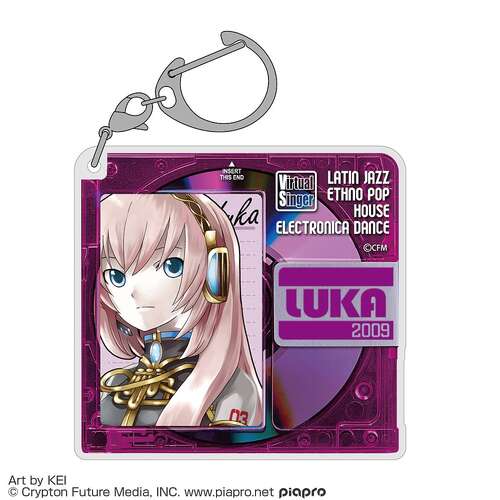 Megurine Luka Acrylic Multi Keychain