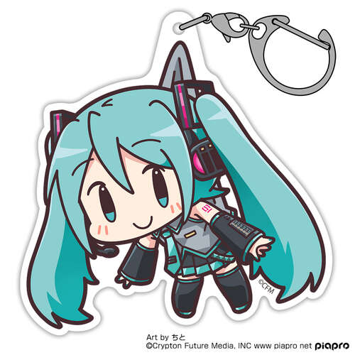 Pinched Acrylic Strap Hatsune Miku