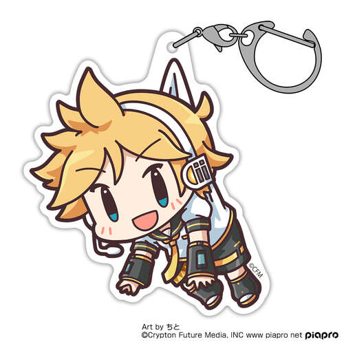 Pinched Acrylic Strap Kagamine Len