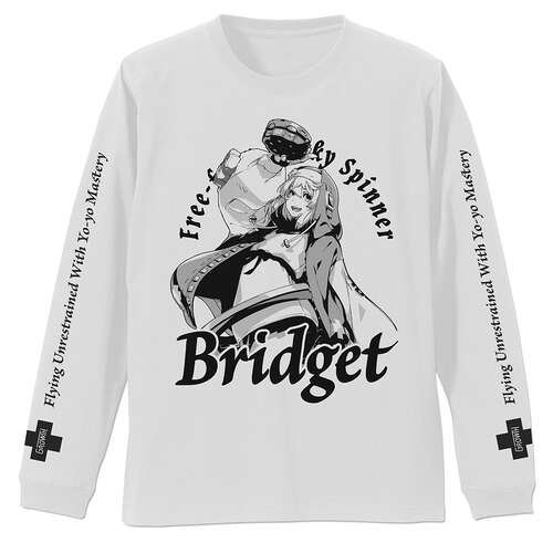 Bridget Ribbed Long Sleeve T-shirt White