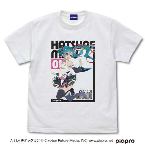 Hatsune Miku Full Color T-shirt Chiteklyn Ver.