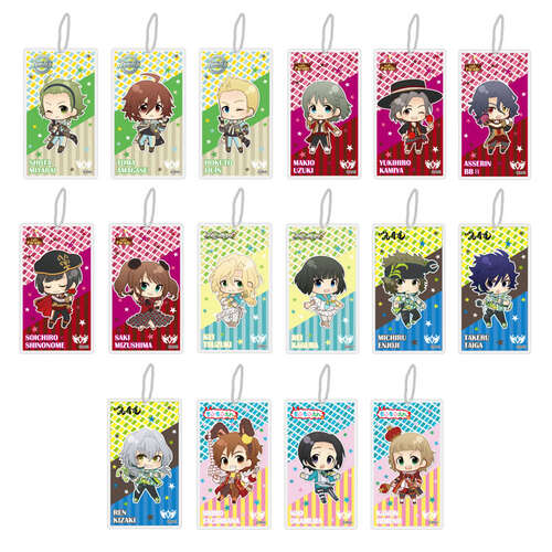 The Idolmaster SideM  Puni Chara Clear Strap Vol. 2 [BLIND BOX]