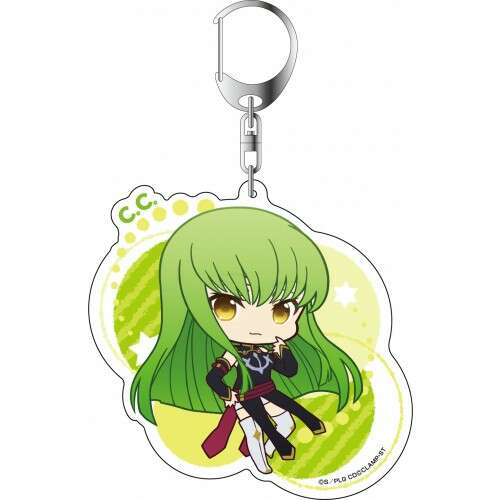 Deka Key Chain PuniChara C.C.