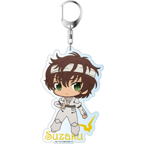 Deka Key Chain Puni Chara Suzaku