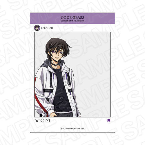 SNS Style Acrylic Frame Lelouch Street Ver.