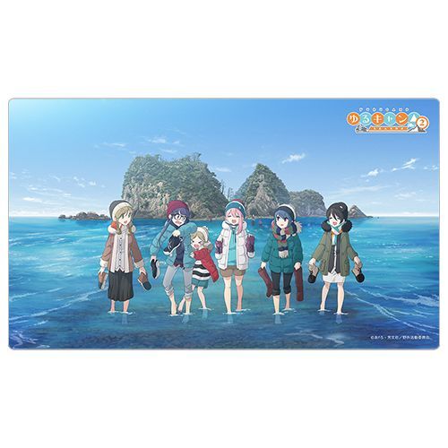 Yurucamp Season 2 Rubber Mat Main Visual A