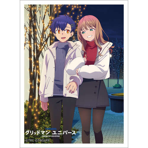 -PRE ORDER- GRIDMAN UNIVERSE Sleeve Asanaka Yomogi & Minami Yume / Winter Date