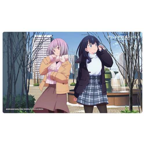 -PRE ORDER- GRIDMAN UNIVERSE Original Illustration Rubber Mat Takarada Rikka & Shinjo Akane / Winter Date