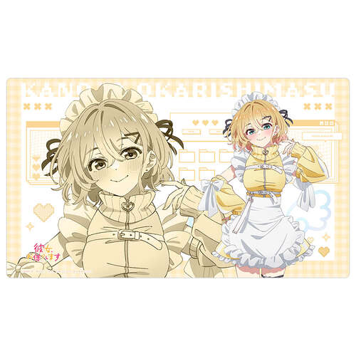 -PRE ORDER- Rent-A-Girlfriend Original Illustration Rubber Mat Nanami Mami / Jersey Maid