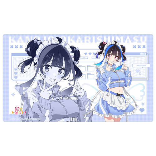 -PRE ORDER- Rent-A-Girlfriend Original Illustration Rubber Mat Yaemori Mini / Jersey Maid