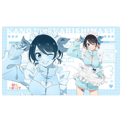 -PRE ORDER- Rent-A-Girlfriend Original Illustration Rubber Mat Sarashina Ruka / Jersey Maid