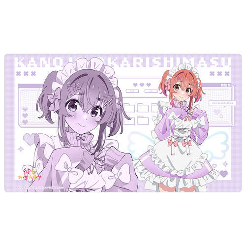 -PRE ORDER- Rent-A-Girlfriend Original Illustration Rubber Mat Sakurasawa Sumi / Jersey Maid