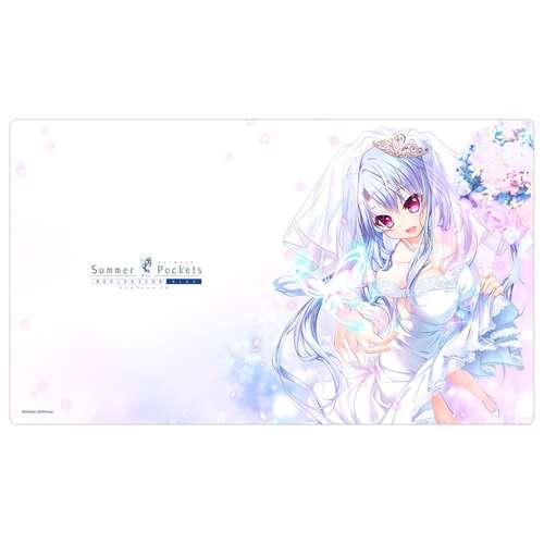 -PRE ORDER- Summer Pockets REFLECTION BLUE Rubber Mat Sorakado Ao / Wedding Dress