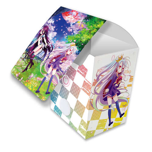 -PRE ORDER- No Game No Life: Zero Deck Case Shiro & Schwi