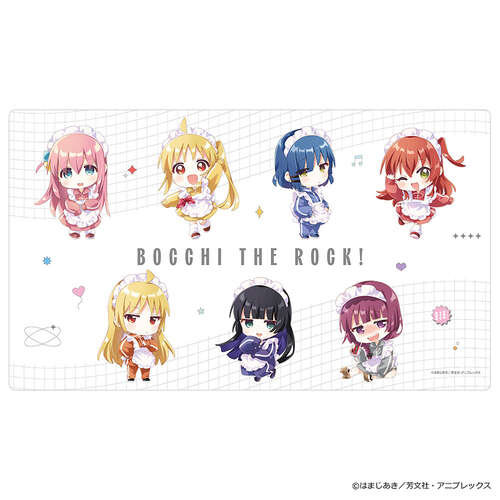 -PRE ORDER- Bocchi the Rock! Rubber Mat Jersey Maid A / Illustration Namori