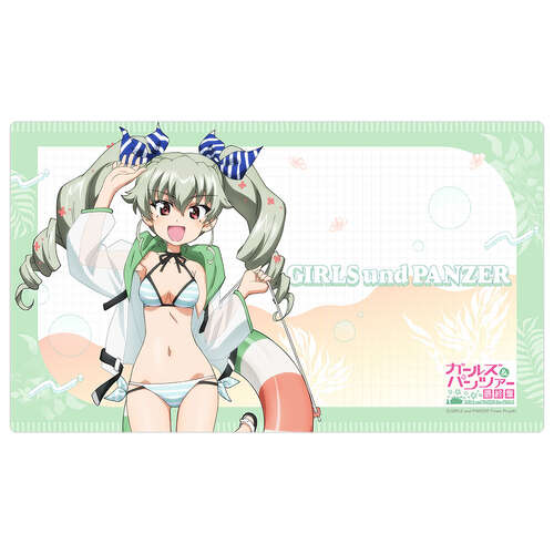 -PRE ORDER- GIRLS und PANZER das Finale Original Illustration Rubber Mat Anchovy / Resort Swimwear