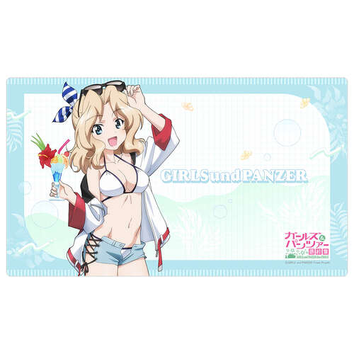 -PRE ORDER- GIRLS und PANZER das Finale Original Illustration Rubber Mat Kei / Resort Swimwear