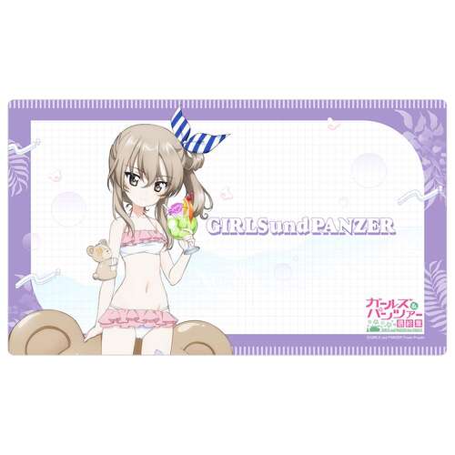 -PRE ORDER- GIRLS und PANZER das Finale Original Illustration Rubber Mat Shimada Alice / Resort Swimwear