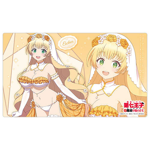 -PRE ORDER- I Was Reincarnated as the 7th Prince so I Can Take My Time Perfecting My Magical Ability Original Illustration Rubber Mat Escher / Wedding