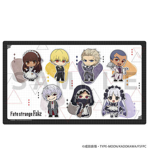 -PRE ORDER- Fate/strange Fake Rubber Mat Butler & Maid