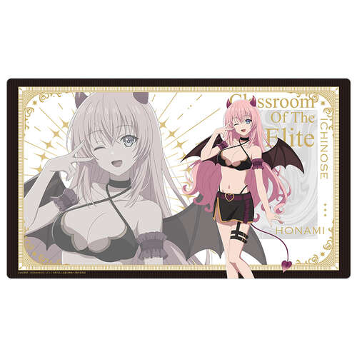 -PRE ORDER- Classroom of the Elite Original Illustration Rubber Mat Ichinose Honami / Devil
