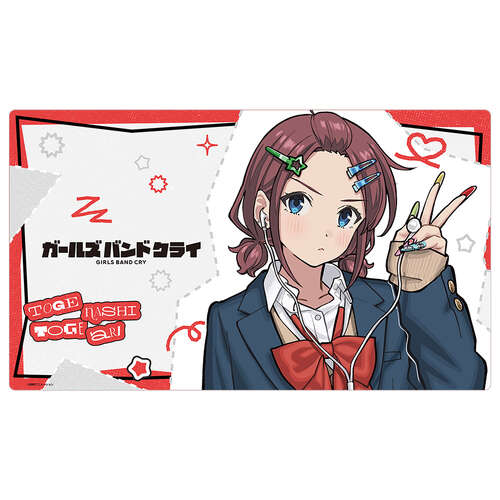 -PRE ORDER- Girls Band Cry Original Illustration Rubber Mat Iseri Nina / Heisei Gal