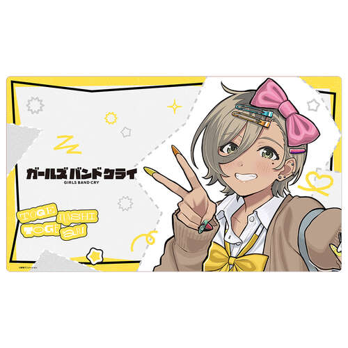 -PRE ORDER- Girls Band Cry Original Illustration Rubber Mat Rupa / Heisei Gal