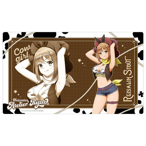 -PRE ORDER- Atelier Ryza Original Illustration Rubber Mat Ryza / Cowgirl