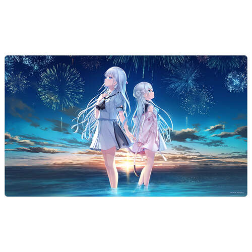 -PRE ORDER- Summer Pockets REFLECTION BLUE & anemoi Rubber Mat Naruse Shiroha & Tsujikura Spica