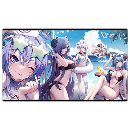 -PRE ORDER- Azur Lane Rubber Mat New Jersey & August von Parseval & Jade & Harbin & Richelieu & Regensburg