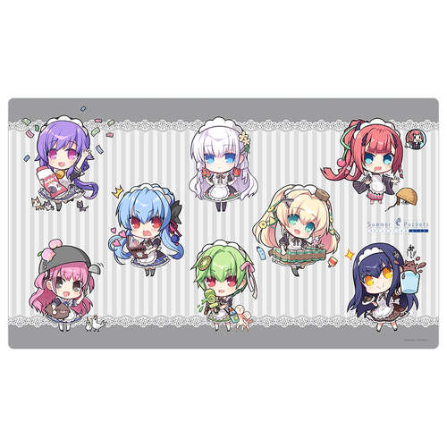 -PRE ORDER- Summer Pockets REFLECTION BLUE Rubber Mat Mini Character / Cafe & Bar