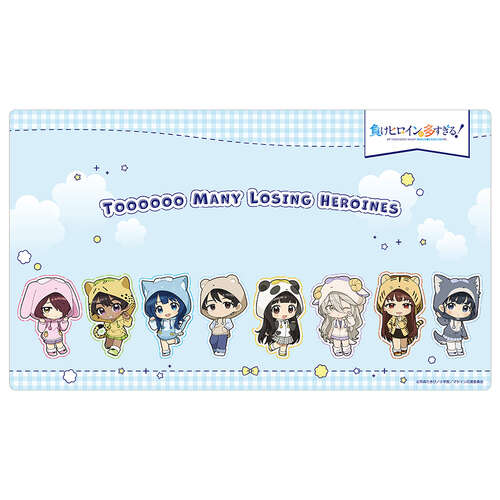 -PRE ORDER- Too Many Losing Heroines! Rubber Mat Kemomimi Hoodie